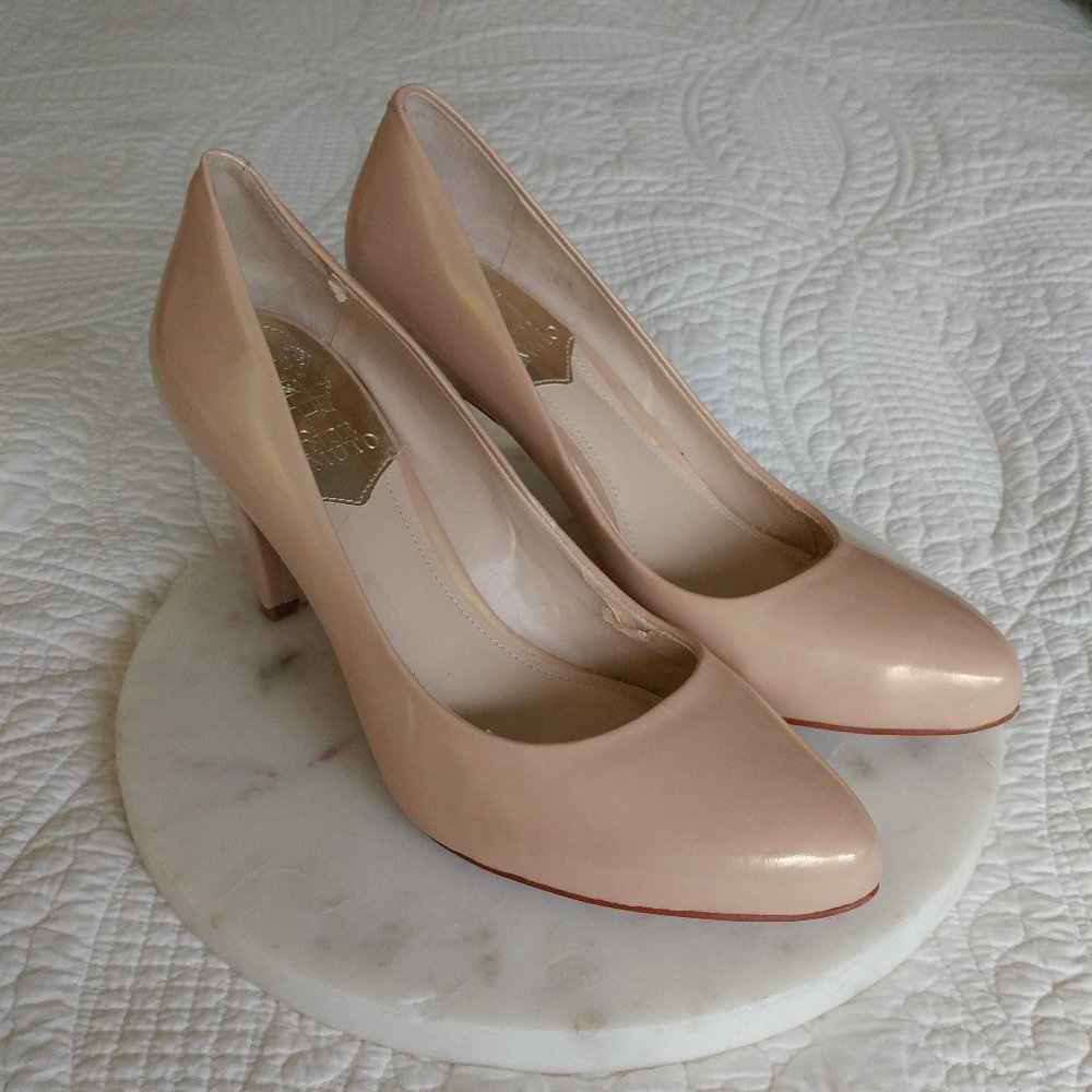 Vince Camuto " Kadri" Pumps/Heels - Iridescent Champagne Color